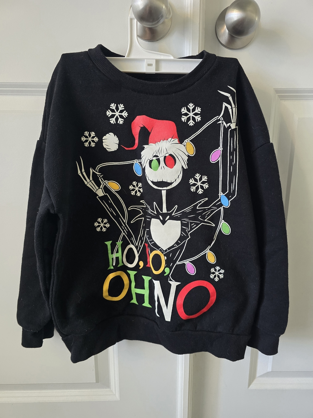 Disney The Nightmare Before Christmas Black Sweatshirt